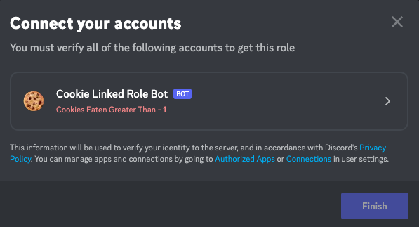 Connect accounts